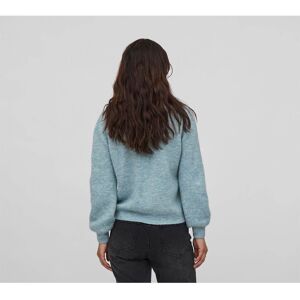 Vila Jamina Rev V Neck Sweater Bleu M Femme Bleu M female - Publicité