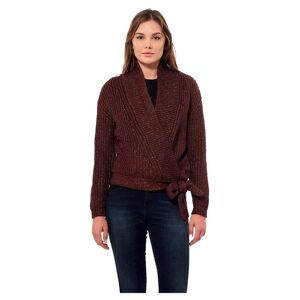 Flam Cardigan Marron S Femme Marron S female