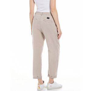 Replay W8065 .000.84614g Pants Beige 27 Femme Beige 27 female - Publicité