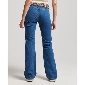 Superdry Vintage Low Rise Slim Flare Jeans Bleu 29 / 30 Femme Bleu 29 female - Publicité