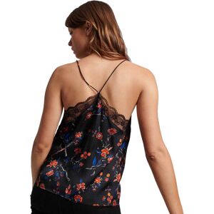 Superdry Studios Satin Cami Blouse Noir XS Femme Noir XS female - Publicité