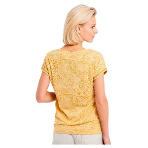 Protest Elles 23 Short Sleeve T-shirt Jaune S Femme Jaune S female - Publicité