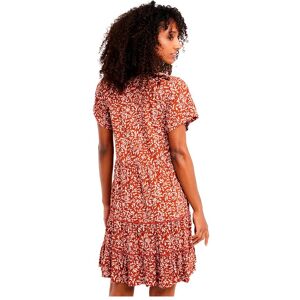 Protest Leni 23 Short Sleeve Short Dress Orange XS Femme Orange XS female - Publicité