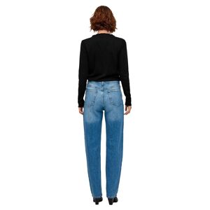 Vila Kelly Jaf Straight Fit High Waist Jeans Bleu 44 / 32 Femme Bleu 44 female - Publicité