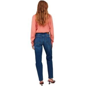 Vila Naomi Jo Dbd Mom Fit High Waist Jeans Bleu 44 / 32 Femme Bleu 44 female - Publicité