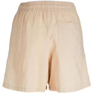 Jack & Jones Amy Linen Blend Shorts Beige S Femme Beige S female - Publicité