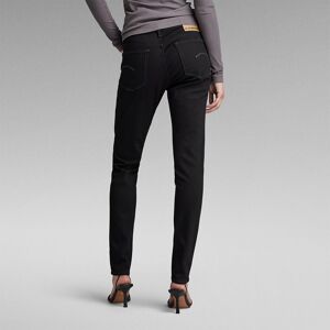 G-star 3301 Skinny Fit High Waist Jeans Noir 26 / 32 Femme Noir 26 female - Publicité