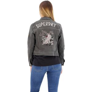 Superdry St Tropez Workwear Denim Jacket Noir L Femme Noir L female - Publicité