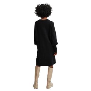Selected Lulu Knit Long Sleeve O Neck Dress Refurbished Noir L Femme Noir L female - Publicité