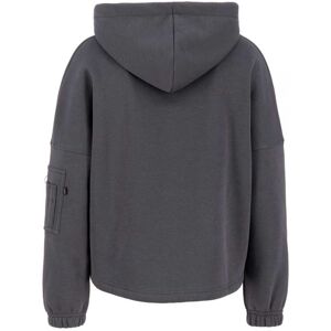 Alpha Industries X-fit Label Os Hoodie Gris L Femme Gris L female - Publicité