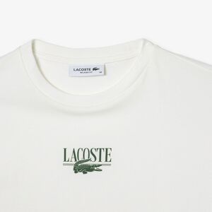 Lacoste Tf0883-00 Short Sleeve T-shirt Blanc 38 Femme Blanc 38 female - Publicité