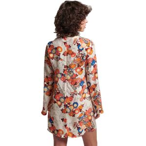 Superdry Vintage Flare Long Sleeve Short Dress Multicolore L Femme Multicolore L female - Publicité