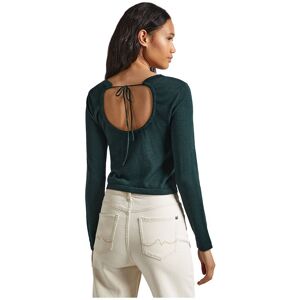 Pepe Jeans Sara S Sweater Vert L Femme Vert L female - Publicité