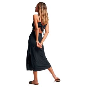 Superdry Studios Jersey Open Back Sleveless Long Dress Noir L Femme Noir L female - Publicité