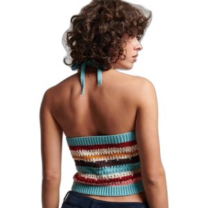 Superdry Vintage Crochet Halter Sleeveless T-shirt Multicolore XL Femme Multicolore XL female - Publicité