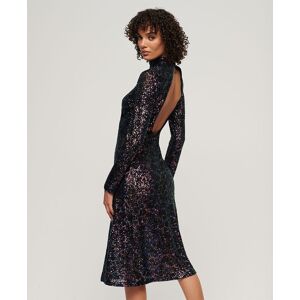 Superdry Long Sleeves Backless Sparkly Midi Dress Multicolore XS Femme Multicolore XS female - Publicité