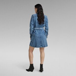 G-star Utility Long Sleeve Short Dress Bleu S Femme Bleu S female - Publicité