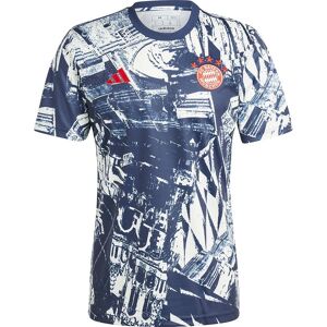 Adidas Bayern Munich 23/24 Short Sleeve T-shirt Pre Match Multicolore S Multicolore S unisex - Publicité