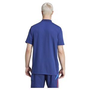 Adidas Italy 23/24 Short Sleeve Polo Bleu L Bleu L unisex - Publicité