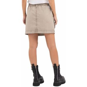 Replay Cargo Short Skirt Beige S Femme Beige S female - Publicité