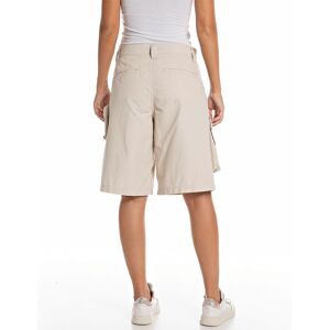 Replay W8105.000.84912 Cargo Shorts Beige 27 Femme Beige 27 female - Publicité