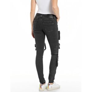 Replay Wa515.000.85b637 Jeans Noir 24 Femme Noir 24 female - Publicité