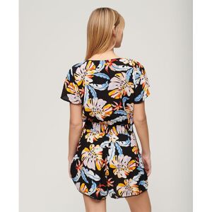 Superdry Beach Playsuit Short Sleeve Short Dress Multicolore XL Femme Multicolore XL female - Publicité