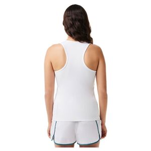 Lacoste Tf4874 Sleeveless T-shirt Blanc 40 Femme Blanc 40 female - Publicité