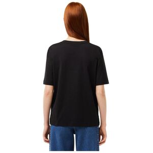 Lacoste Tf7300 Short Sleeve V Neck T-shirt Noir 36 Femme Noir 36 female - Publicité