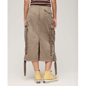 Superdry Cargo Midi Skirt Beige XS Femme Beige XS female - Publicité