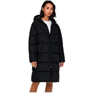 Amanda Long Puffer Coat Refurbished Noir L Femme Noir L female