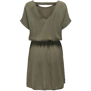 Only Chiara Short Dress Vert S Femme Vert S female - Publicité