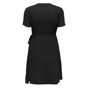 Only Addiction-caro Short Sleeve Short Dress Noir XL Femme Noir XL female - Publicité
