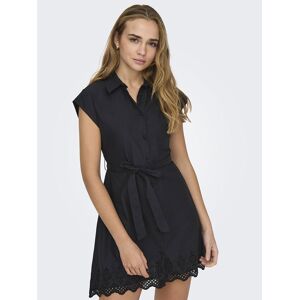 Only Lou Life Short Sleeve Short Dress Noir S Femme Noir S female - Publicité