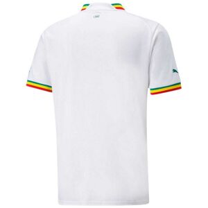 Puma Senegal 22/23 Short Sleeve T-shirt Home Refurbished Blanc 2XL Blanc 2XL unisex - Publicité