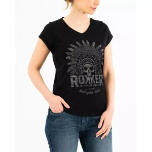 ROKKER T-Shirt Femme Indian Bonnet - Rokker