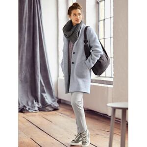 Helline Veste en laine superbe mélange de matières - - gris GRIS 22 - Publicité