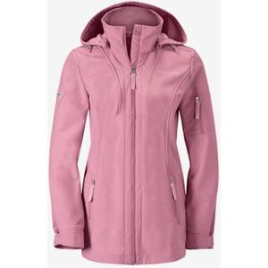 Helline Veste softshell déperlant et coupe-vent - - vieux rose VIEUX ROSE 22 - Publicité