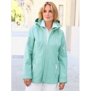 Helline Veste softshell déperlant et coupe-vent - - menthe MENTHE 22 - Publicité