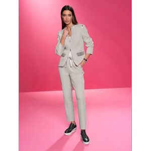 Tailleur pantalon qualité tissée - Rick Cardona - gris clair GRIS CLAIR 50 - Publicité