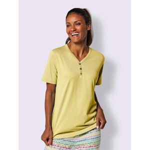 Pyjama-t-shirt jersey fin - wäschepur - citron CITRON 54/56 - Publicité