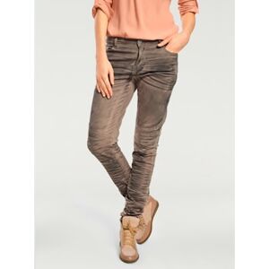 Pantalon boyfriend coupe droite - Rick Cardona - taupe clair TAUPE CLAIR 50 - Publicité