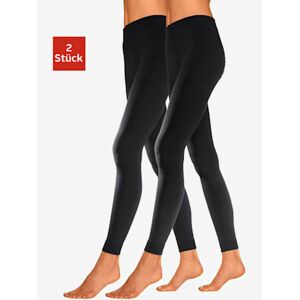 Leggings thermiques legging thermique par lot de 2 - Lavana - noir, noir NOIR, NOIR L