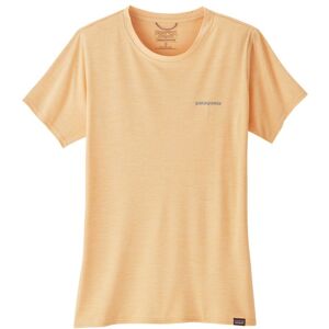 Patagonia - Women's Cap Cool Daily Graphic Shirt Waters - T-shirt technique taille XS, beige - Publicité