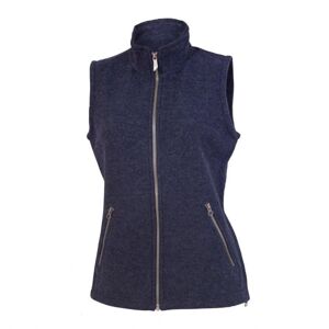 Ivanhoe of Sweden - Women's Flora Vest - Gilet en laine taille 40, bleu - Publicité