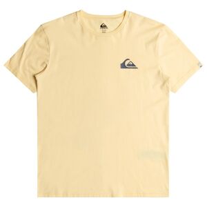 Quiksilver - MW Mini Logo S/S - T-shirt taille XL, beige - Publicité