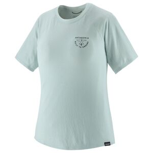 Patagonia - Women's Cap Cool Trail Graphic Shirt - T-shirt technique taille S, gris - Publicité