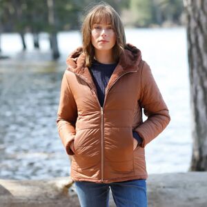 Veste fausse fourrure reversible en doudoune - BlancheporteTendance en toute situation avec cette doudoune reversible ultra-stylee ! Adoptez le look que vous souhaitez : l'incontournable doudoune matelassee ou la fausse fourrure qui apporte une dose de gl