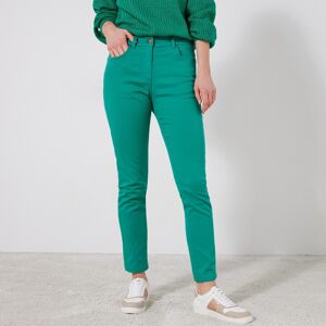 Pantalon 7/8eme fusele stretch uni - 40 - Vert - Colors&coLe 7/8eme, c'est LA longueur inevitable cette saison. Pour mettre de la couleur dans votre dressing, misez sur ce pantalon 7/8eme et sa toile extensible dans pour vous sentir belle et bien, tous le