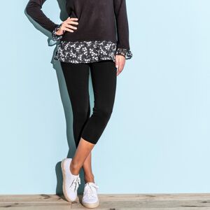 Legging 3/4 uni, lot de 2 - BlancheporteIndispensables a votre dressing, craquez pour ces petits leggings a la longueur 3/4 actuelle. Associes a une tunique ou une robe, ils vous offriront un look actuel. A savourer en lot de 2 pour etre totalement comble